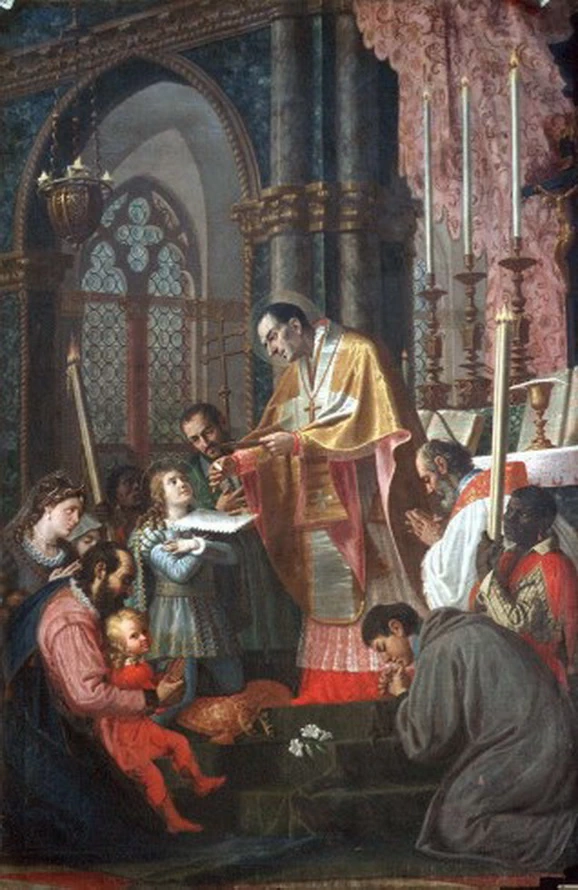 San Carlo Borromeo comunica San Luigi